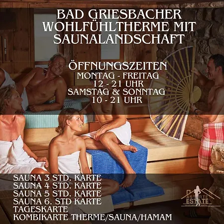 Fewo 36 - Appartement Im Rottalblick - Rustikal & Urig Wohnen, Tiere Willkommen, Bademantelgang Zur Therme, Tv, Doppelbett, Schlafsofa Und Balkon * Bad Griesbach (Bavaria)