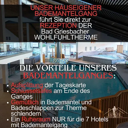 Fewo 36 - Appartement Im Rottalblick - Rustikal & Urig Wohnen, Tiere Willkommen, Bademantelgang Zur Therme, Tv, Doppelbett, Schlafsofa Und Balkon Apartment Bad Griesbach (Bavaria)