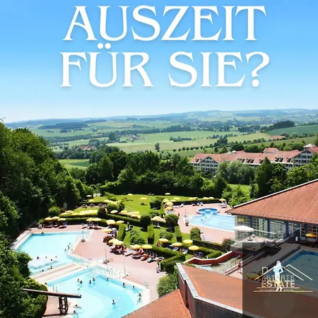 36 - Im Rottalblick - Rustikal & Urig Wohnen, Tiere Willkommen, Bademantelgang Zur Therme, Tv, Doppelbett, Schlafsofa Und Balkon * Bad Griesbach (Bavaria)
